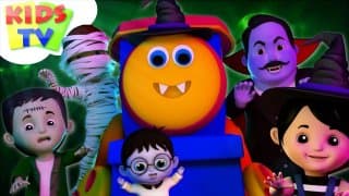 Halloween Family | Bob The Train Cartoons | Halloween Songs For Children by Kids Tv