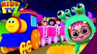 Halloween Ride Song | Spooky Halloween Music + More Bob the Train Kids Rhymes