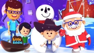 Jingle Bells | Christmas Songs | Nursery Rhymes & Kids Songs | Christmas Carols with Little Eddie