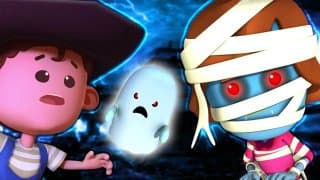 You Can't Run It's Halloween Night Scary Nursery Rhymes | Halloween Songs For Kids By Little Eddie